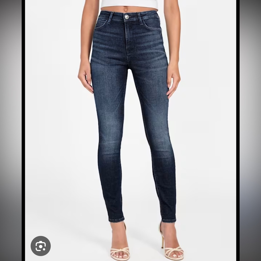 Guess Dark Blue Skinny Jeans for Women